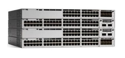 Cisco Catalyst C9300-24P-A network switch Managed L2/L3 Gigabit Ethernet (10/100/1000) Power over Ethernet (PoE) 1U Grey (C9300-24P-A)