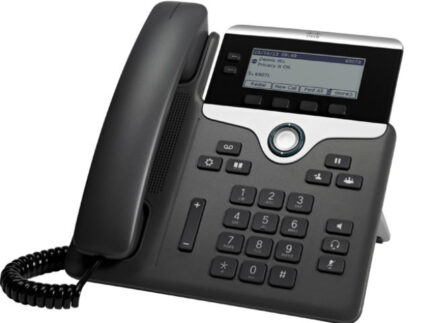 Cisco 7811 IP phone Black, Silver 1 lines LED (CP-7811-3PCC-K9=)