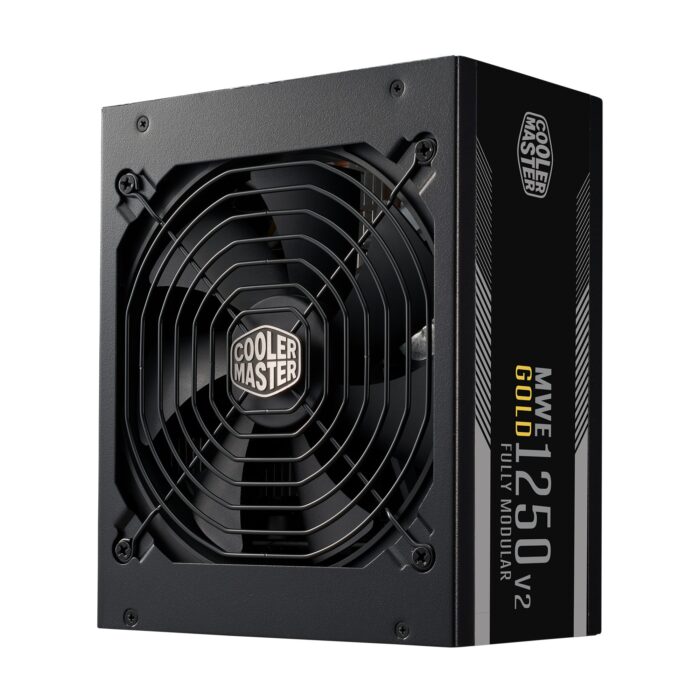 Cooler Master MWE Gold 1250 - V2 ATX 3.0 power supply unit 1250 W 24-pin ATX Black (MPE-C501-AFCAG-3UK)