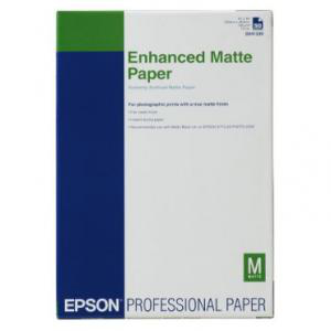 Epson Enhanced Matte Paper, DIN A3+, 192g/m, 100 Sheets (C13S041719)
