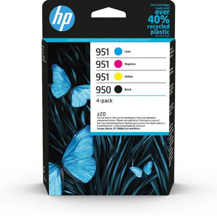 o1tKl1KytUec1U7HkVxlhg.c-r.jpg HP/950/951 Ink cartridge multi pack Bk,C,M,Y 24ml + 3x8ml Pack=4 for HP OfficeJet Pro 8100/8610/8620 (6ZC65AE)