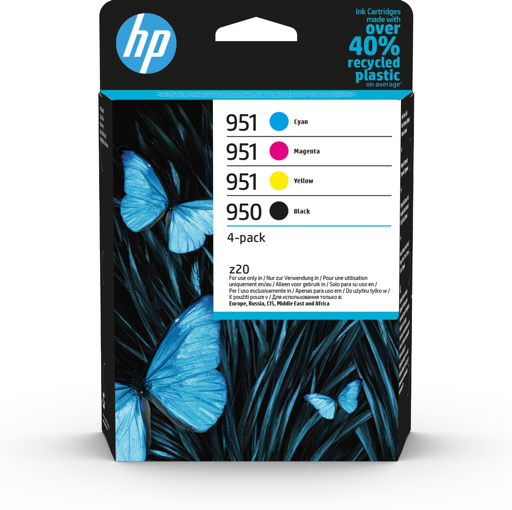 o1tKl1KytUec1U7HkVxlhg.c-r.jpg HP/950/951 Ink cartridge multi pack Bk,C,M,Y 24ml + 3x8ml Pack=4 for HP OfficeJet Pro 8100/8610/8620 (6ZC65AE)