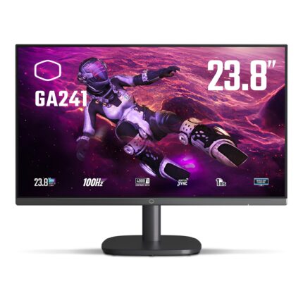 Cooler Master Gaming GA241 computer monitor 60.5 cm (23.8") 1920 x 1080 pixels Full HD LCD Black (CMI-GA241-UK)