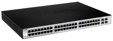 D-Link DGS-1210-48 network switch Managed L2 Black (DGS-1210-48)