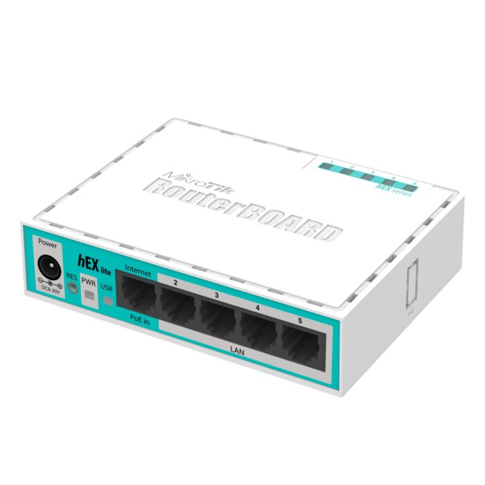 oMiM95Y3WEq87JOsG8Bq8Q.c-r.jpg Mikrotik hEX lite wired router White (RB750R2) - Image 1