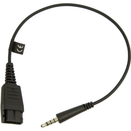 Jabra 8800-00-99 cable gender changer QD 3.5 mm Black (8800-00-99)