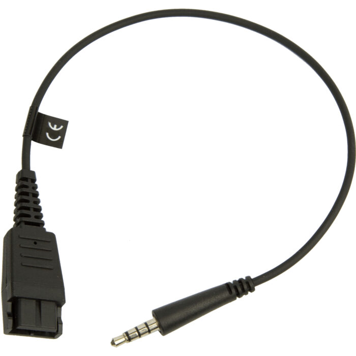 Jabra 8800-00-99 cable gender changer QD 3.5 mm Black (8800-00-99)