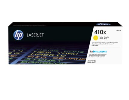 HP 410X Toner cartridge yellow high-capacity, 5K pages ISO/IEC 19798 for HP Pro M 452 (CF412X)