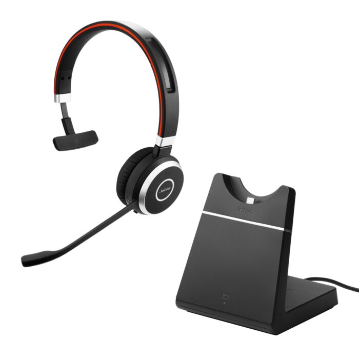 Jabra Evolve 65 SE - UC Mono with Charging Stand (6593-833-499)