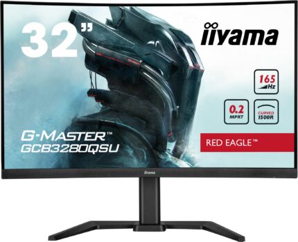 iiyama G-MASTER GCB3280QSU-B1 computer monitor 80 cm (31.5") 2560 x 1440 pixels LED Black (GCB3280QSU-B1)