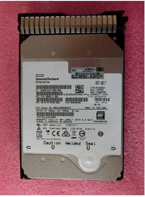 piOGHNrVekadUHyJn6onKg.c-r.jpg HPE DRV HDD 12TB 7.2K LFF SATA SC HE DS (882400-001)
