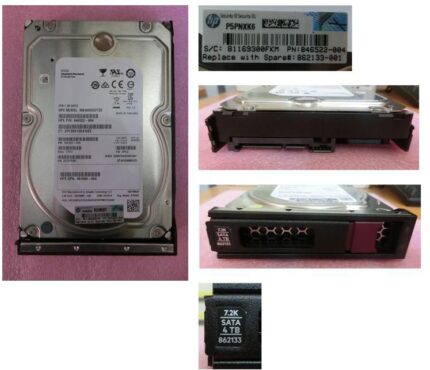 HPE DRV HDD 4TB 6G 7.2K LFF SATA MDL LP (862133-001)