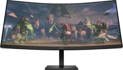 HP OMEN by HP 34c computer monitor 86.4 cm (34") 3440 x 1440 pixels Wide Quad HD LED Black (780K8AA#ABB)