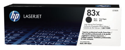 HP 83X Toner cartridge, 2.2K pages ISO/IEC 19752 for HP LaserJet M 225 (CF283X)