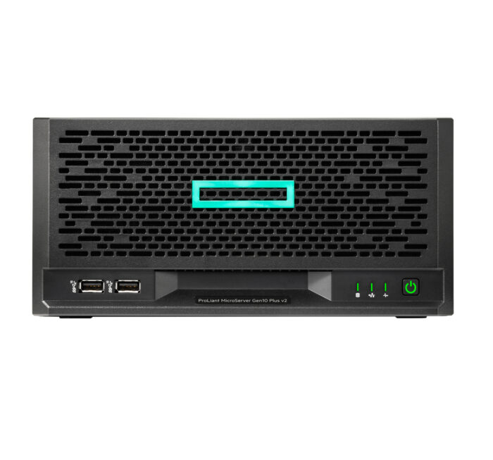 HPE ProLiant MicroServer Gen10+ v2 server Ultra Micro Tower Intel Pentium Gold G6405 4.1 GHz 16 GB DDR4-SDRAM 180 W (P54644-421)