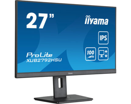 iiyama XUB2792HSU-B6 computer monitor 68.6 cm (27") 1920 x 1080 pixels Full HD LED Black (XUB2792HSU-B6)