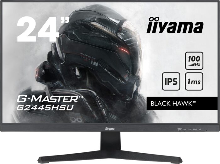 iiyama G-MASTER computer monitor 61 cm (24") 1920 x 1080 pixels Full HD LED Black (G2445HSU-B1)