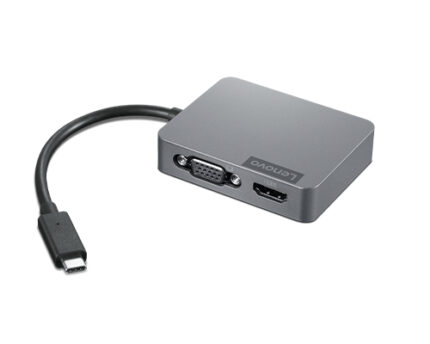 Lenovo 4X91A30366 laptop dock/port replicator Wired USB 2.0 Type-C Grey (4X91A30366)