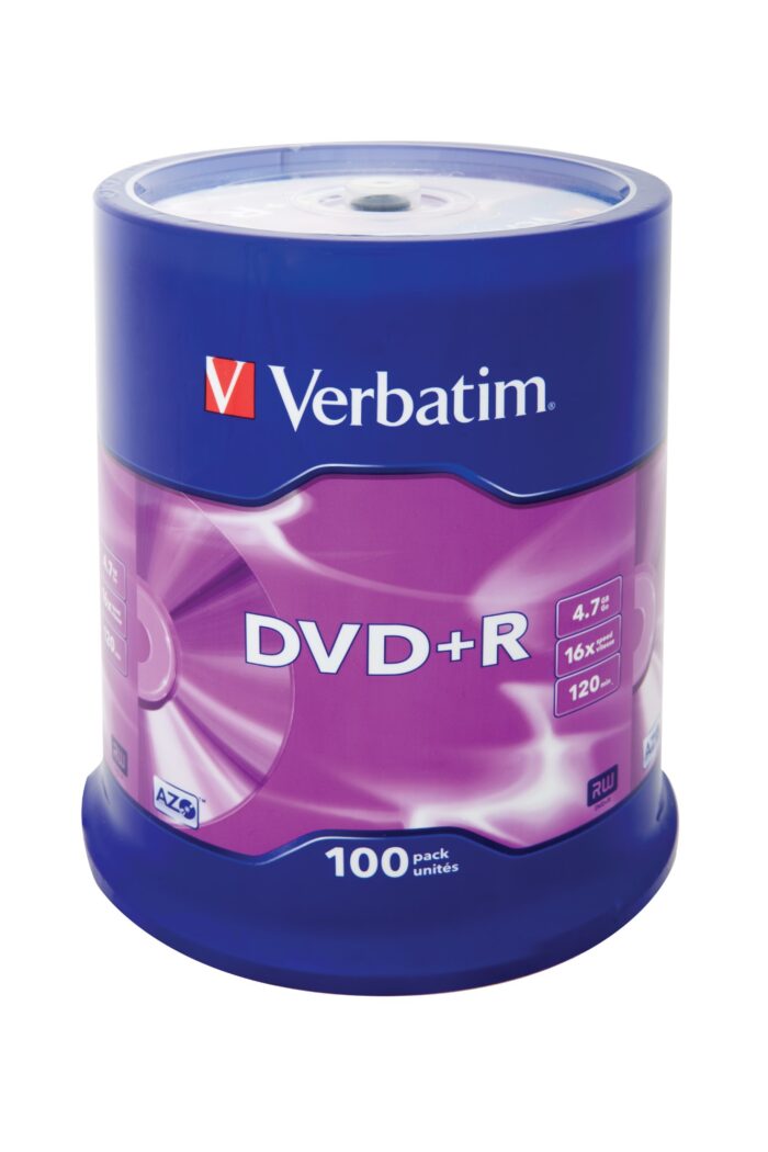 rDsfqWB3rUOWbANUn2mbKw.c-r.jpg Verbatim DVD+R Matt Silver 4.7 GB 100 pc(s)