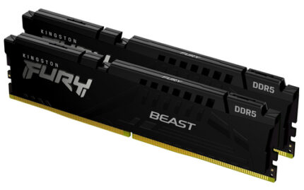 Kingston FURY Beast 32GB 6000MT/s DDR5 CL30 DIMM (Kit of 2) Black EXPO (KF560C30BBEK2-32)