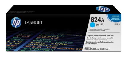 HP824A Toner cyan, 21K pages ISO/IEC 19798 for HP CLJ CP 6015/CM 6040 (CB381A)