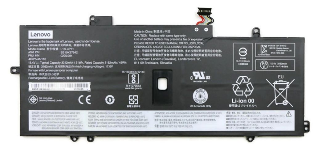 rYALG0BGR0uFBI72wKryAw.c-r.jpg lenovo Battery Internal, 4c, 51Wh, LiIon, LGC (5B10W51833)