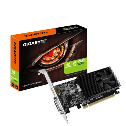 Gigabyte graphics card NVIDIA GeForce GT 1030 2 GB GDDR4 (GV-N1030D4-2GL)