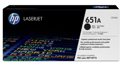 HP 651A Toner cartridge black, 13.5K pages ISO/IEC 19798 for HP LaserJet 700 M775 (CE340A)