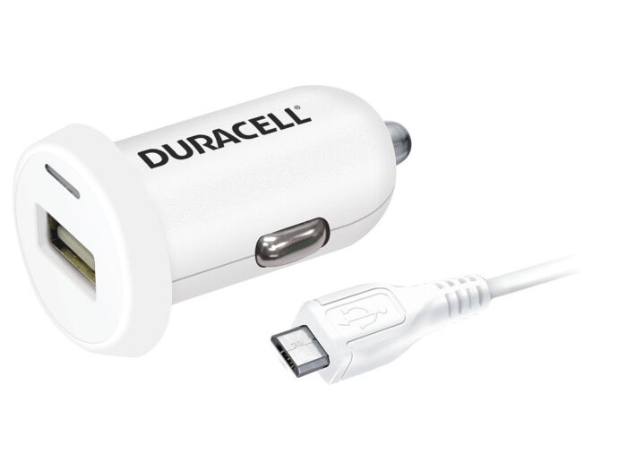 Duracell Single 2.4A +1M Micro USB Cable (DR5022W)