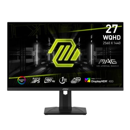 MSI MAG 274QRF QD E2 computer monitor 68.6 cm (27") 2560 x 1440 pixels Wide Quad HD LCD Black