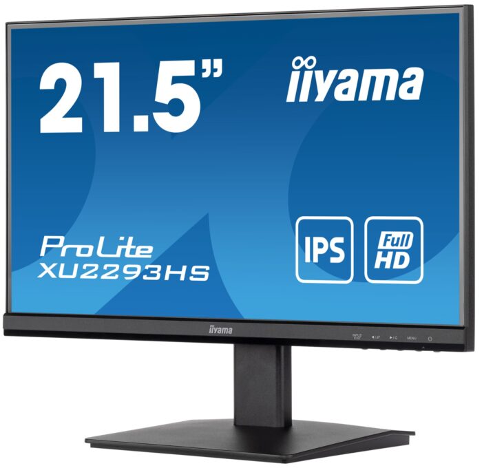 iiyama ProLite XU2293HS-B5 computer monitor 54.6 cm (21.5") 1920 x 1080 pixels Full HD LED Black (XU2293HS-B5)