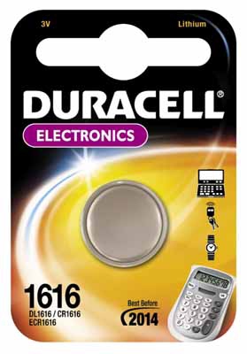 Duracell DL1616 Single-use battery CR1616 Lithium (DL1616)