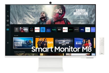 Samsung Smart Monitor M8 LS32CM801UUXXU computer monitor 81.3 cm (32") 3840 x 2160 pixels 4K Ultra HD LED White