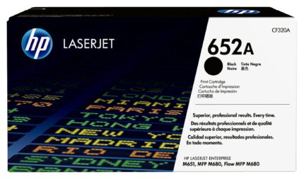 HP 652A Toner cartridge black, 11.5K pages ISO/IEC 19798 for HP Color LaserJet M 651/680 (CF320A)