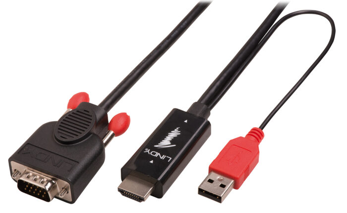 Lindy 3m HDMI to VGA Cable