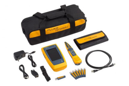 Fluke LIQ-KIT network cable tester PoE tester Grey, Yellow (LIQ-KIT)