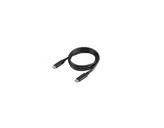 Lenovo 4X90U90619 USB cable 1 m USB 3.2 Gen 2 (3.1 Gen 2) USB C Black (4X90U90619)