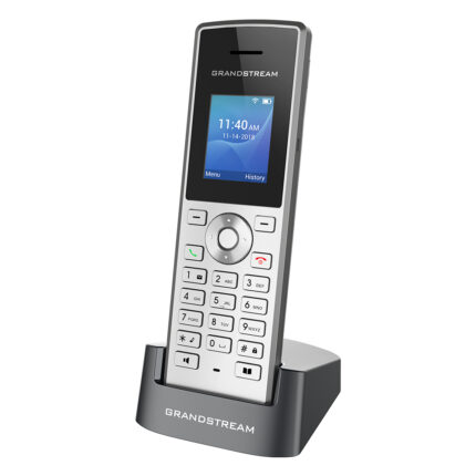 Grandstream Networks IP phone Black, Metallic 2 lines TFT Wi-Fi (WP810)