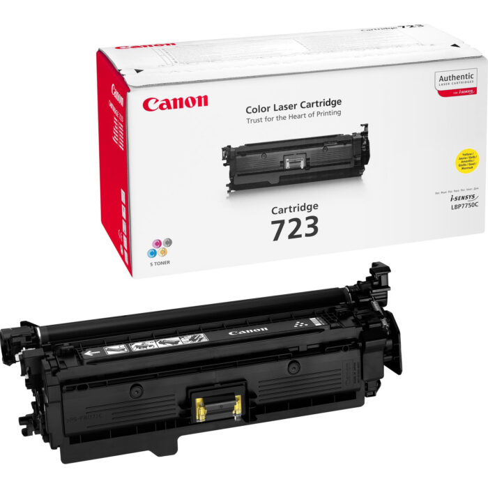 Canon 2641B002/723Y Toner cartridge yellow, 8.5K pages ISO/IEC 19798 for Canon LBP-7750 (2641B002)