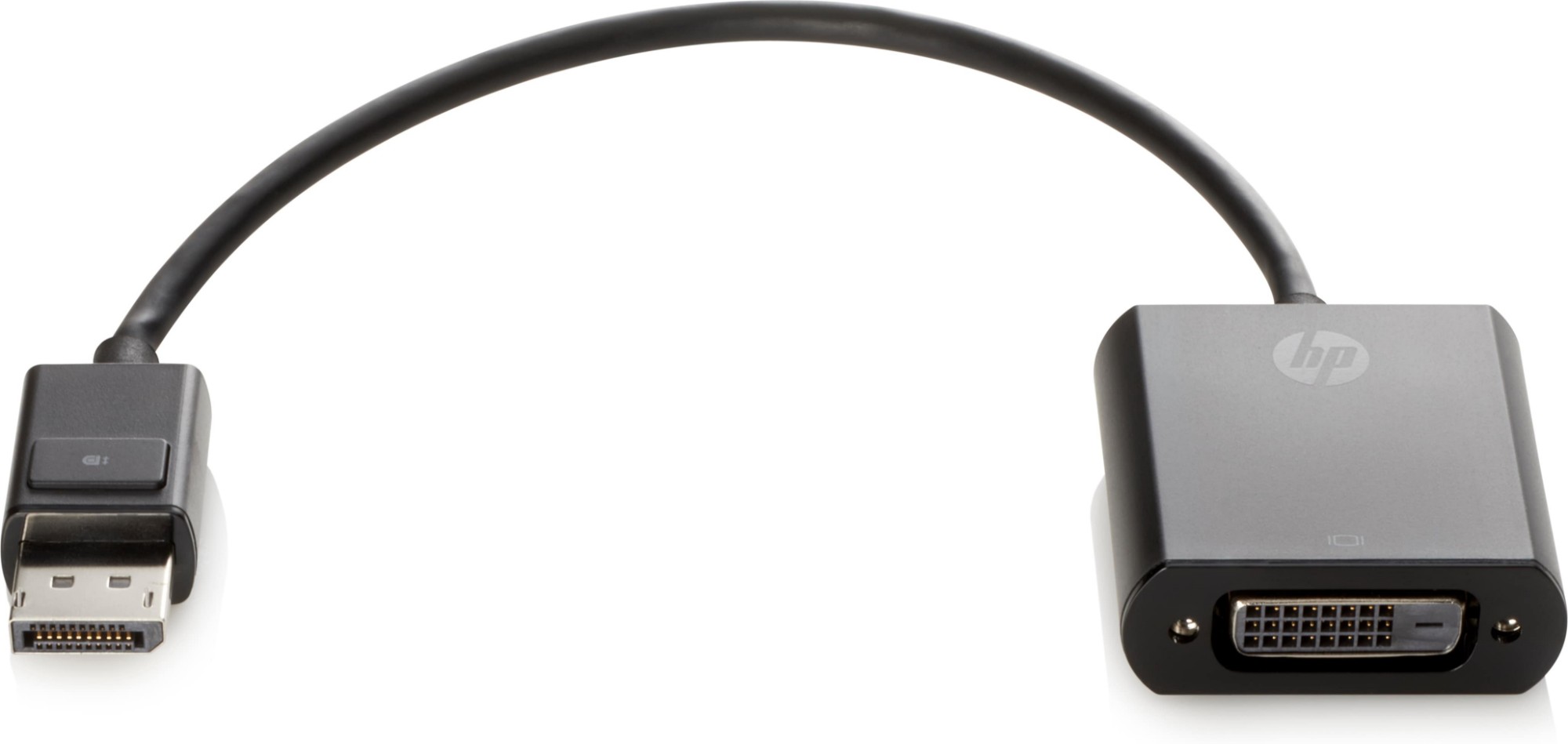 u44DgGm2iEGM7dM5Nq1-qg.c-r.jpg HP DisplayPort to DVI-D Adapter (FH973AA)