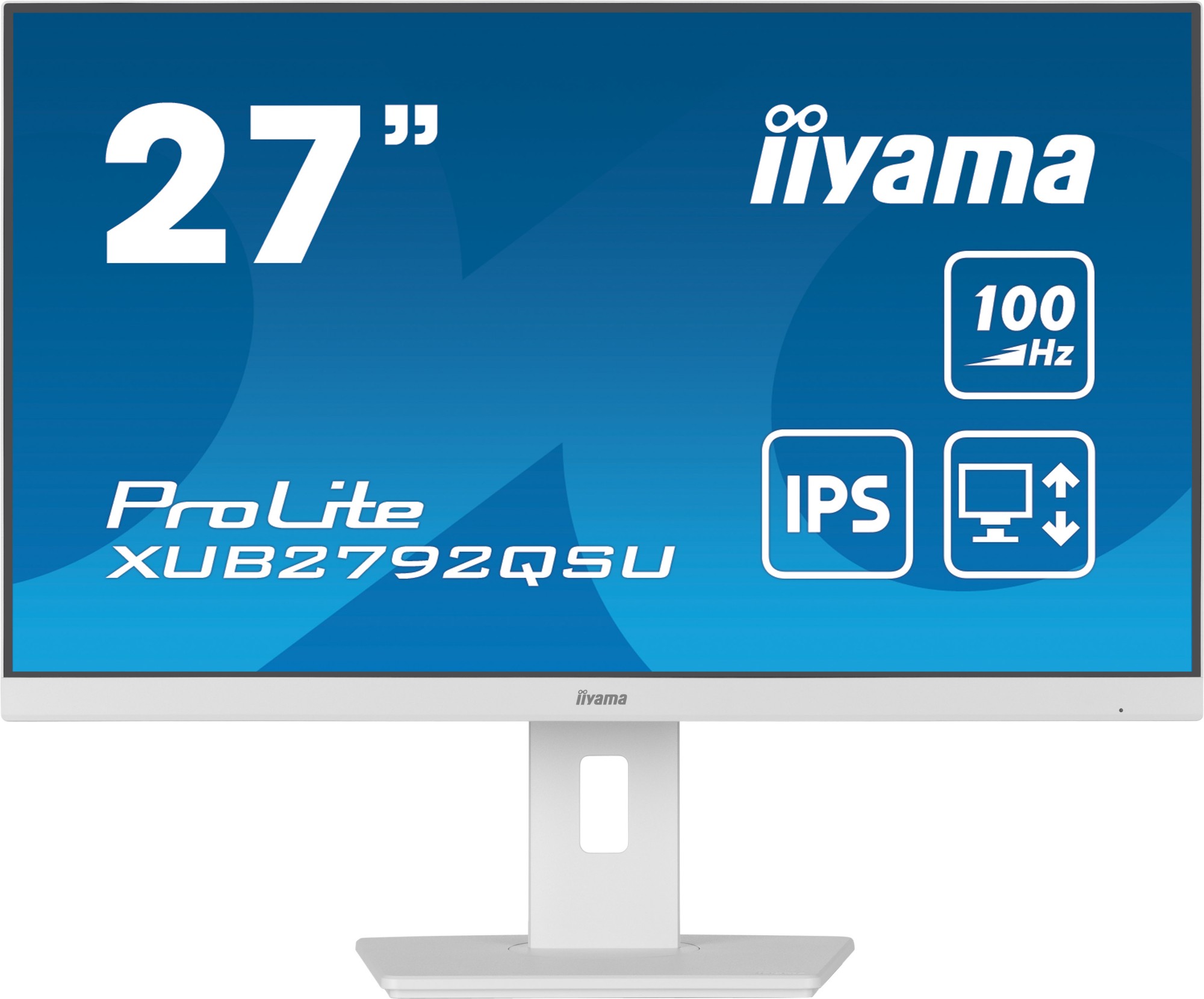 uBZVUarYK0KWd8eetUvB_g.c-r.jpg iiyama ProLite XUB2792QSU-W6 computer monitor 68.6 cm (27") 2560 x 1440 pixels Wide Quad HD LED White (XUB2792QSU-W6)