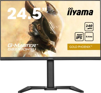 iiyama G-MASTER GB2590HSU-B5 computer monitor 62.2 cm (24.5") 1920 x 1080 pixels Full HD LCD Black (GB2590HSU-B5)