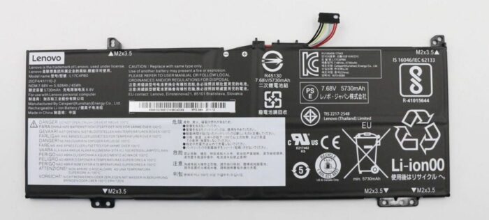 uZdCmGINFUmQIooYMXyXDA.c-r.jpg Lenovo FRU 530S CP/C L17C4PB0 7.68V45Wh4cell bty (5B10W67428)