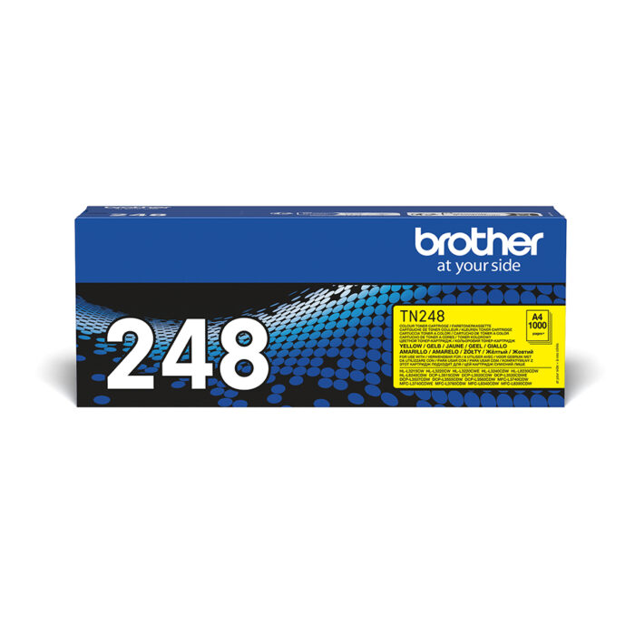 ulE9_ZqD2U6qDgM-Bxg3cA.c-r.jpg Brother TN-248Y Toner-kit yellow, 1K pages ISO/IEC 19752 for Brother DCP-L 3500/HL-L 8200 (TN248Y) - Image 1