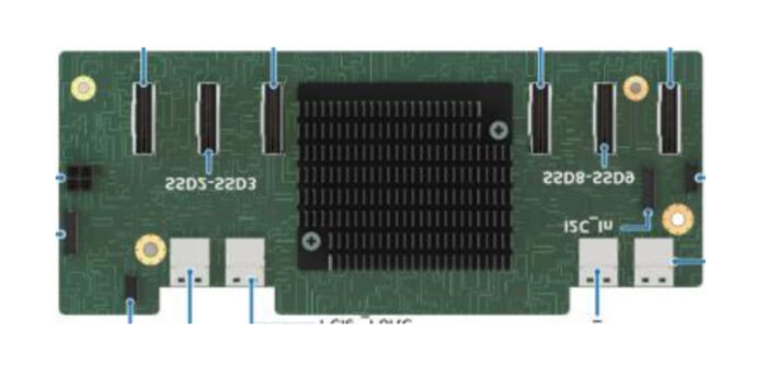 Intel 2U Midplane Extension plate (CYPSWITCHMP)