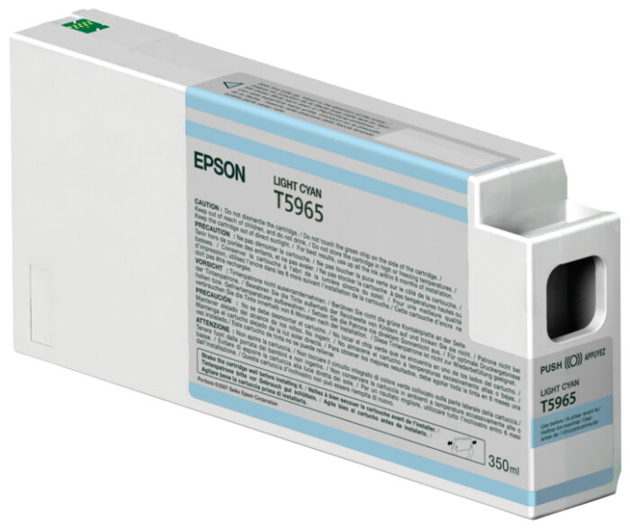 Epson C13T596500/T5965 Ink cartridge light cyan 350ml for Epson Stylus Pro WT 7900/7890/7900 (C13T596500)