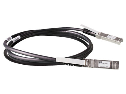 HPE 10G SFP+ to SFP+ 3m Direct Attach Copper InfiniBand/fibre optic cable SFP+ Black(J9283D) (J9283D)