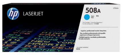 HP 508A Toner cartridge cyan, 5K pages ISO/IEC 19798 for HP CLJ M 552 (CF361A)