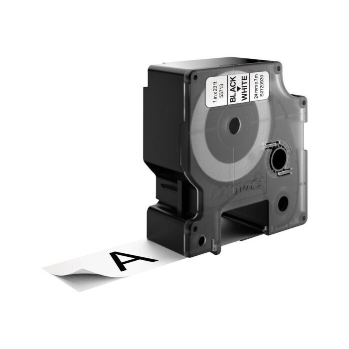 Dymo 53713/S0720930 DirectLabel-etikettes black on white 24mm x 7m for Dymo D1 6-24mm/400 Duo (S0720930)