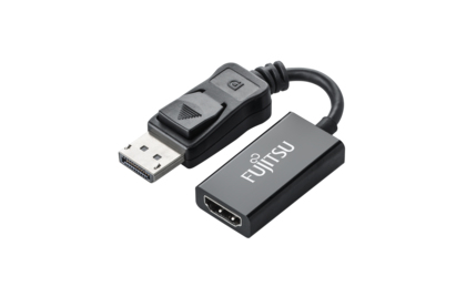 Fujitsu S26391-F6055-L212 video cable adapter 0.15 m DisplayPort 1.2 HDMI 2.0 Black (S26391-F6055-L212)